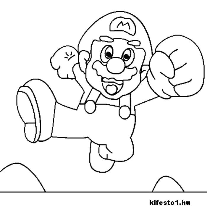 Mario 30 kifestő nyomtatható