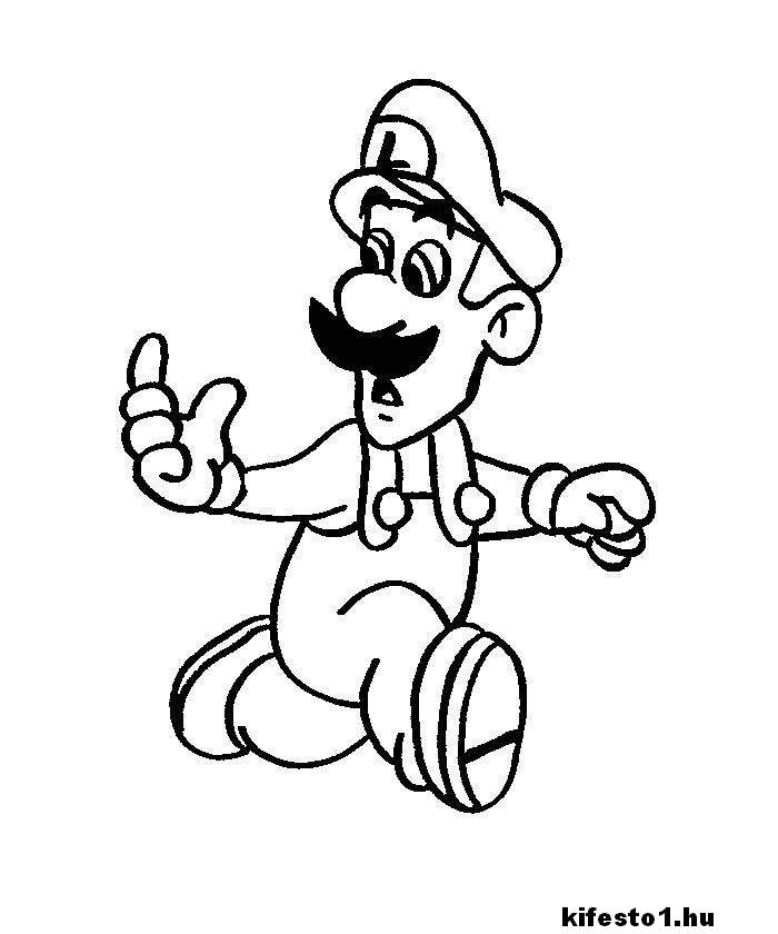 Mario 37 kifestő nyomtatható